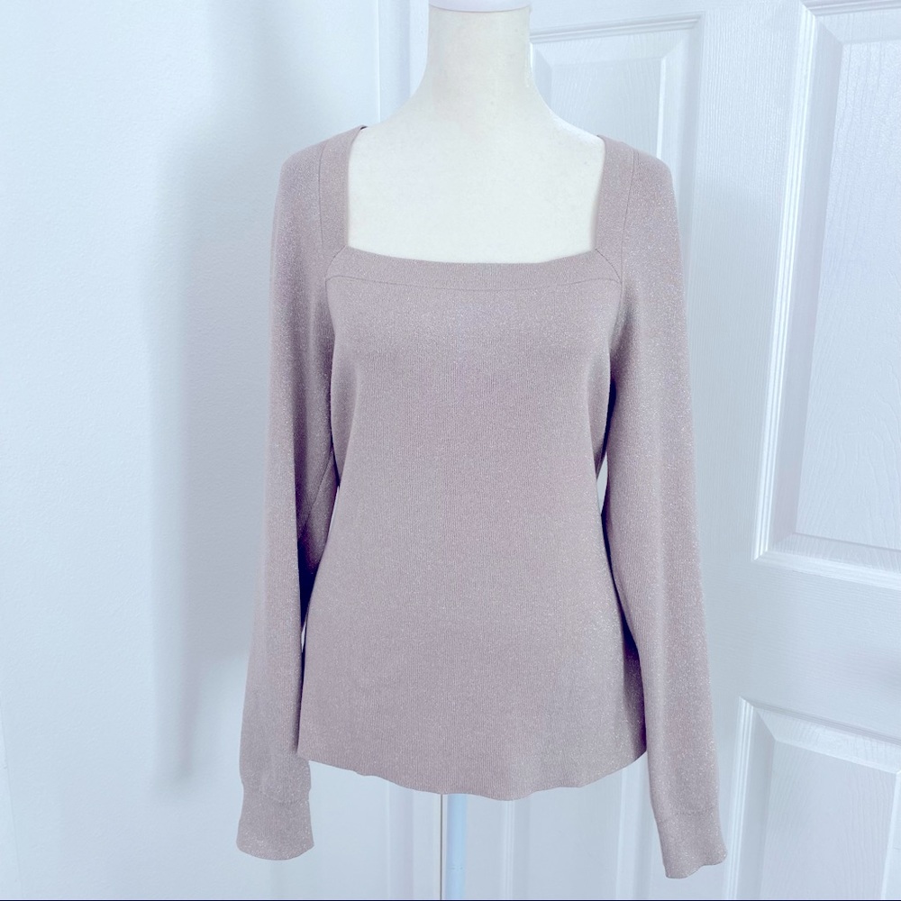 White House Black Market Pullover  Cream L Preloved